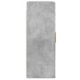 Wandschränke 2 Stück betongraues Holzwerkstoff von vidaXL, Sideboards - Ref: Foro24-3197876, Preis: 146,75 €, Rabatt: %