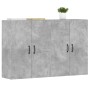 Wall cabinets 2 pcs concrete gray engineered wood by vidaXL, Sideboards - Ref: Foro24-3197884, Price: 151,56 €, Discount: %