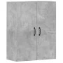Wandschränke 2 Stück betongraues Holzwerkstoff von vidaXL, Sideboards - Ref: Foro24-3197884, Preis: 149,44 €, Rabatt: %