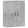 Wandschränke 2 Stück betongraues Holzwerkstoff von vidaXL, Sideboards - Ref: Foro24-3197884, Preis: 151,56 €, Rabatt: %