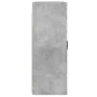 Wandschränke 2 Stück betongraues Holzwerkstoff von vidaXL, Sideboards - Ref: Foro24-3197884, Preis: 149,44 €, Rabatt: %