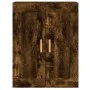 Armarios de pared 2 uds madera de ingeniería roble ahumado von vidaXL, Sideboards - Ref: Foro24-3197982, Preis: 132,60 €, Rab...