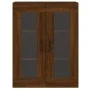 Armarios de pared 2 uds madera de ingeniería marrón roble de vidaXL, Aparadores - Ref: Foro24-3197912, Precio: 161,58 €, Desc...