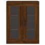 Wandschränke, 2 Stück, Eichenbraun, Holzwerkstoff von vidaXL, Sideboards - Ref: Foro24-3197912, Preis: 163,73 €, Rabatt: %