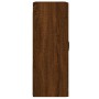 Wandschränke, 2 Stück, Eichenbraun, Holzwerkstoff von vidaXL, Sideboards - Ref: Foro24-3197912, Preis: 163,73 €, Rabatt: %