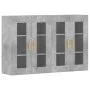 Armarios de pared 2 uds madera de ingeniería gris hormigón by vidaXL, Sideboards - Ref: Foro24-3197900, Price: 132,57 €, Disc...