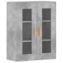 Armarios de pared 2 uds madera de ingeniería gris hormigón de vidaXL, Aparadores - Ref: Foro24-3197900, Precio: 134,29 €, Des...