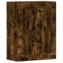Wall cabinets 2 pcs engineered wood smoked oak by vidaXL, Sideboards - Ref: Foro24-3197990, Price: 132,94 €, Discount: %