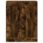 Wall cabinets 2 pcs engineered wood smoked oak by vidaXL, Sideboards - Ref: Foro24-3197990, Price: 134,76 €, Discount: %