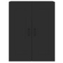 Wall cabinets 2 pcs black engineered wood by vidaXL, Sideboards - Ref: Foro24-3197986, Price: 134,16 €, Discount: %