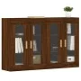 Wall cabinets 2 pcs oak brown engineered wood by vidaXL, Sideboards - Ref: Foro24-3197904, Price: 165,88 €, Discount: %