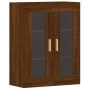 Wall cabinets 2 pcs oak brown engineered wood by vidaXL, Sideboards - Ref: Foro24-3197904, Price: 165,88 €, Discount: %