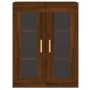 Wandschränke, 2 Stück, Eichenbraun, Holzwerkstoff von vidaXL, Sideboards - Ref: Foro24-3197904, Preis: 168,88 €, Rabatt: %