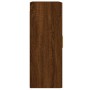 Wandschränke, 2 Stück, Eichenbraun, Holzwerkstoff von vidaXL, Sideboards - Ref: Foro24-3197904, Preis: 168,88 €, Rabatt: %