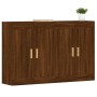 Wandschränke, 2 Stück, Eichenbraun, Holzwerkstoff von vidaXL, Sideboards - Ref: Foro24-3197984, Preis: 136,40 €, Rabatt: %