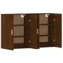 Wall cabinets 2 pcs oak brown engineered wood by vidaXL, Sideboards - Ref: Foro24-3197984, Price: 134,75 €, Discount: %
