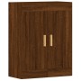 Armarios de pared 2 uds madera de ingeniería marrón roble de vidaXL, Aparadores - Ref: Foro24-3197984, Precio: 136,27 €