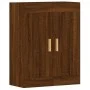 Wall cabinets 2 pcs oak brown engineered wood by vidaXL, Sideboards - Ref: Foro24-3197984, Price: 134,75 €, Discount: %
