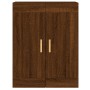 Wandschränke, 2 Stück, Eichenbraun, Holzwerkstoff von vidaXL, Sideboards - Ref: Foro24-3197984, Preis: 136,40 €, Rabatt: %