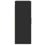 Armarios de pared 2 uds madera de ingeniería negro de vidaXL, Aparadores - Ref: Foro24-3197978, Precio: 134,29 €, Descuento: %