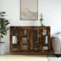 Wandschränke, 2 Stück, Holzwerkstoff, geräucherte Eiche von vidaXL, Sideboards - Ref: Foro24-3197910, Preis: 137,95 €, Rabatt: %