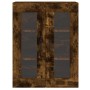 Wall cabinets 2 pcs engineered wood smoked oak by vidaXL, Sideboards - Ref: Foro24-3197910, Price: 140,15 €, Discount: %