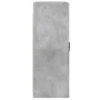 Armarios de pared 2 uds madera de ingeniería gris hormigón de vidaXL, Aparadores - Ref: Foro24-3197988, Precio: 125,04 €, Des...