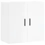 Glossy white engineered wood wall cabinet 60x31x60 cm by vidaXL, Lockers and storage cabinets - Ref: Foro24-829982, Price: 61...