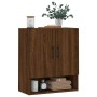 Wandschrank aus braunem Eichenholz, 60x31x70 cm von vidaXL, Schließfächer und Lagerschränke - Ref: Foro24-829939, Preis: 63,8...