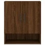 Armario de pared madera de ingeniería marrón roble 60x31x70 cm de vidaXL, Taquillas y armarios de almacenamiento - Ref: Foro2...