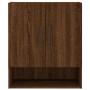 Wandschrank aus braunem Eichenholz, 60x31x70 cm von vidaXL, Schließfächer und Lagerschränke - Ref: Foro24-829939, Preis: 63,8...