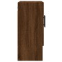 Wandschrank aus braunem Eichenholz, 60x31x70 cm von vidaXL, Schließfächer und Lagerschränke - Ref: Foro24-829939, Preis: 63,8...