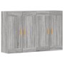 Wall cabinets 2 pcs Sonoma gray engineered wood by vidaXL, Sideboards - Ref: Foro24-3197983, Price: 138,00 €, Discount: %