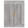 Wandschränke 2 Stk. Sonomagraues Holzwerkstoff von vidaXL, Sideboards - Ref: Foro24-3197983, Preis: 138,00 €, Rabatt: %