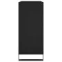 Mueble para discos madera contrachapada negro 84,5x38x89 cm de vidaXL, Almacenamiento para CD y DVD - Ref: Foro24-831781, Pre...