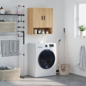 Sonoma oak engineered wood wall cabinet 60x31x70 cm by vidaXL, Lockers and storage cabinets - Ref: Foro24-829927, Price: 65,1...