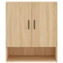 Sonoma oak engineered wood wall cabinet 60x31x70 cm by vidaXL, Lockers and storage cabinets - Ref: Foro24-829927, Price: 63,0...