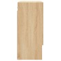 Sonoma oak engineered wood wall cabinet 60x31x70 cm by vidaXL, Lockers and storage cabinets - Ref: Foro24-829927, Price: 65,1...