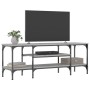 Sonoma grauer TV-Schrank aus Holzwerkstoff und Eisen, 121 x 35 x 45 cm von vidaXL, TV-Möbel - Ref: Foro24-831806, Preis: 62,0...