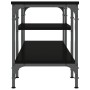 TV-Schrank aus schwarzem Eisen und Sperrholz, 121 x 35 x 45 cm von vidaXL, TV-Möbel - Ref: Foro24-831803, Preis: 61,92 €, Rab...