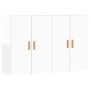 Wandschränke 2 Stk. Ingenieurholz glänzend weiß von vidaXL, Sideboards - Ref: Foro24-3197877, Preis: 167,83 €, Rabatt: %