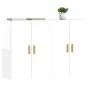 Wall cabinets 2 units engineered wood glossy white by vidaXL, Sideboards - Ref: Foro24-3197877, Price: 168,47 €, Discount: %