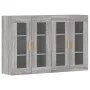 Wandschränke 2 Stk. Sonomagraues Holzwerkstoff von vidaXL, Sideboards - Ref: Foro24-3197903, Preis: 169,46 €, Rabatt: %