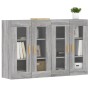 Wandschränke 2 Stk. Sonomagraues Holzwerkstoff von vidaXL, Sideboards - Ref: Foro24-3197903, Preis: 172,07 €, Rabatt: %