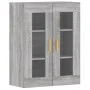 Wandschränke 2 Stk. Sonomagraues Holzwerkstoff von vidaXL, Sideboards - Ref: Foro24-3197903, Preis: 169,46 €, Rabatt: %