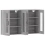 Wandschränke 2 Stk. Holzwerkstoff Sonoma grau von vidaXL, Sideboards - Ref: Foro24-3197911, Preis: 142,28 €, Rabatt: %