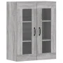 Wandschränke 2 Stk. Holzwerkstoff Sonoma grau von vidaXL, Sideboards - Ref: Foro24-3197911, Preis: 142,28 €, Rabatt: %