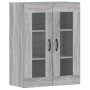 Wandschränke 2 Stk. Holzwerkstoff Sonoma grau von vidaXL, Sideboards - Ref: Foro24-3197911, Preis: 144,03 €, Rabatt: %