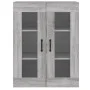 Wall cabinets 2 units engineered wood Sonoma gray by vidaXL, Sideboards - Ref: Foro24-3197911, Price: 142,09 €, Discount: %