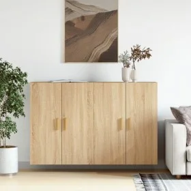 Wandschränke 2 Stk. Holzwerkstoff Sonoma Eiche von vidaXL, Sideboards - Ref: Foro24-3197875, Preis: 159,56 €, Rabatt: %